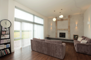 lounge in newly built one off house telplemartin west cork