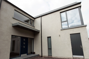 niall linehan construction templemartin contemporary new build entrance