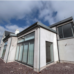 window and patio doors detail contemporary house county cork