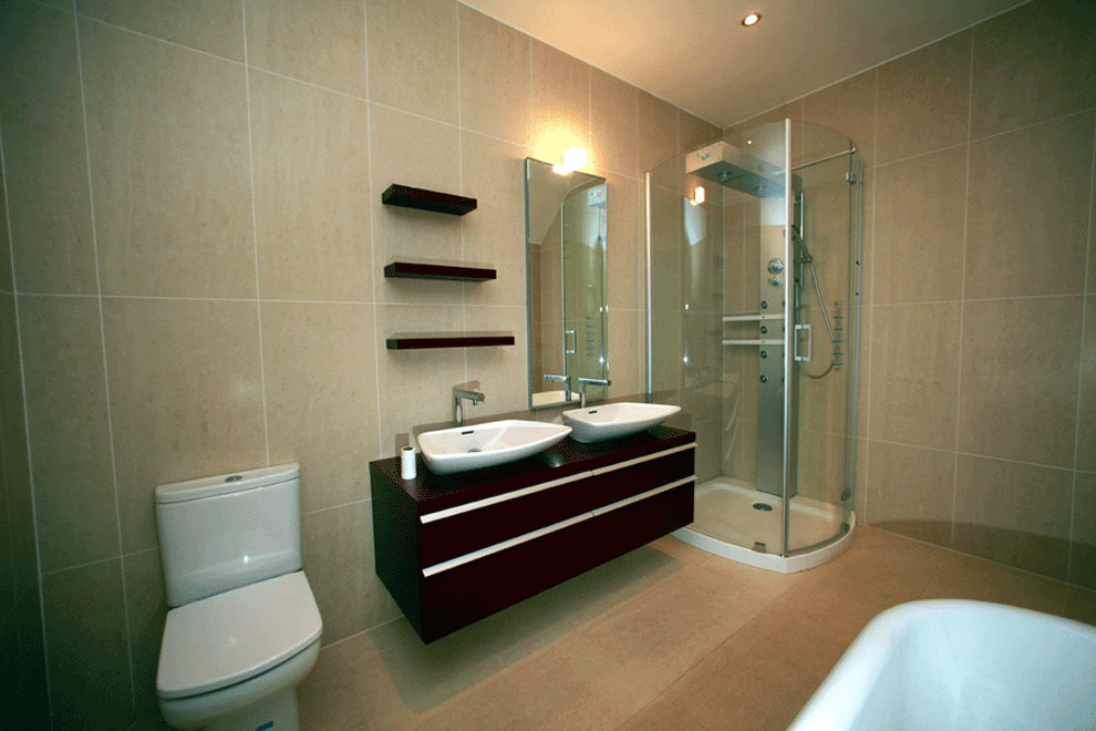 niall linehan construction refurbishment contemporary bathroom